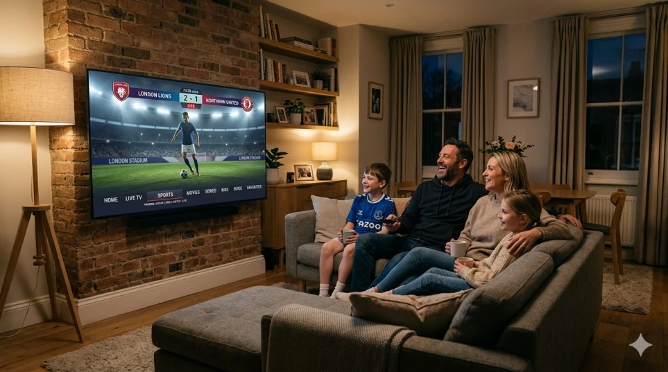 IPTV subscription UK plans and pricing — choose 1, 3, 6 or 12-month UK IPTV subscription from £11.99